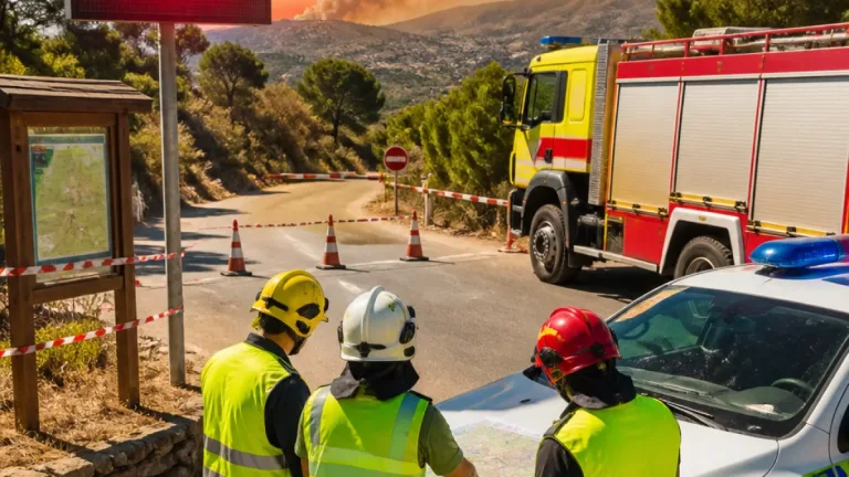 Ceuta en alerta roja por riesgo extremo de incendios: recomendaciones y restricciones