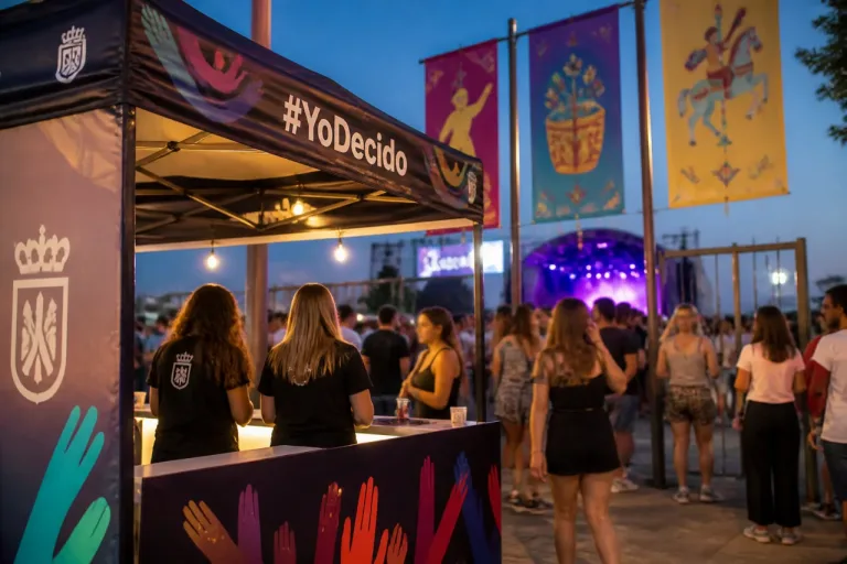 Ciudad Real refuerza la protección en fiestas y conciertos con Puntos Seguros este verano