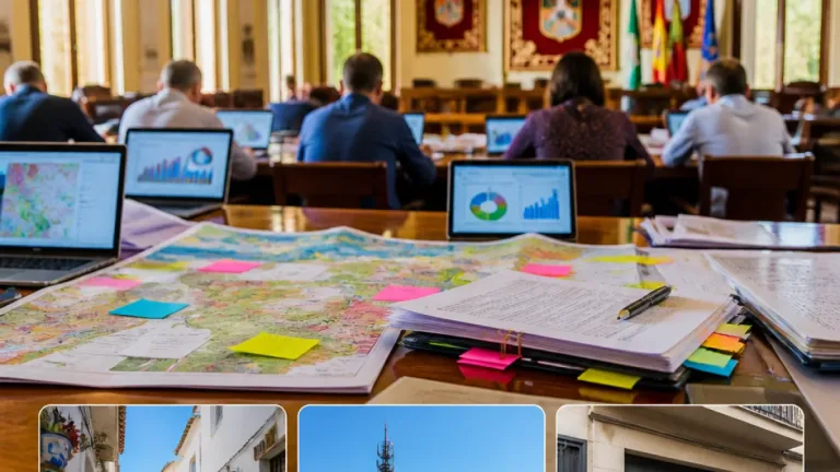 Con Málaga exige a la Diputación un plan urgente para combatir la brecha digital en el interior