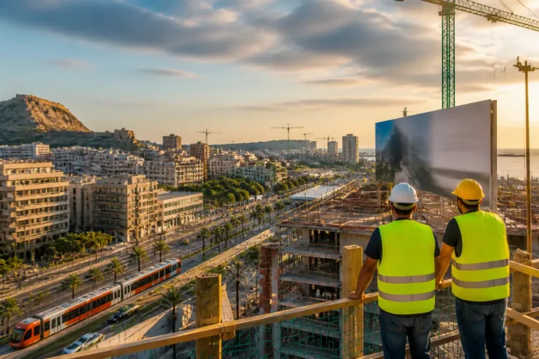Construcción y servicios sostienen la economía de Alicante pese a la desaceleración