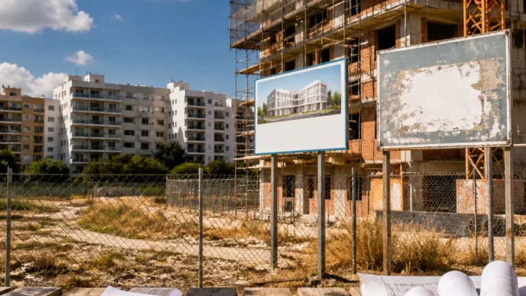 Córdoba registra una caída del 22% en viviendas proyectadas y desaparecen las VPO en el segundo trimestre