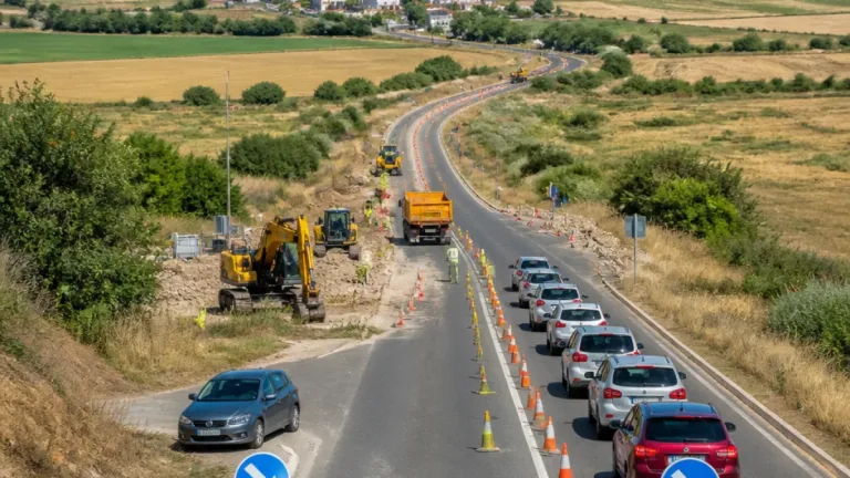 Corte total de la N-631 entre los km 51,8 y 55: desvíos y recomendaciones hasta el 24 de julio