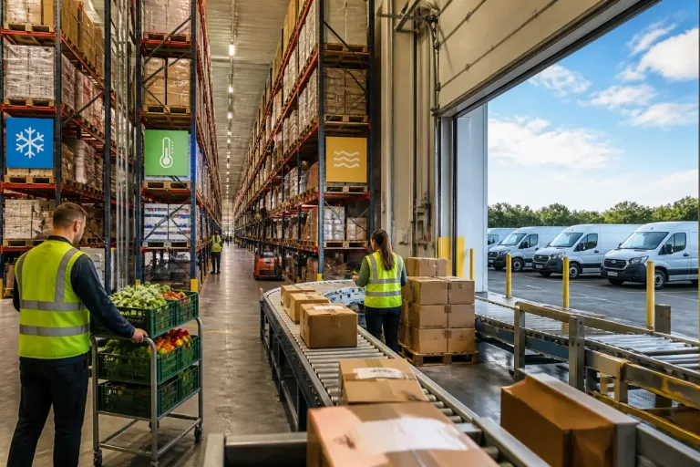 Coslada acoge el centro de Amazon Fresh que procesa 1.800 pedidos diarios y entrega el 60% el mismo día