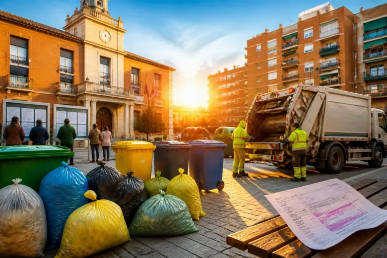Coslada eleva la tasa de basuras: la zona más poblada afronta hasta un 8,4% más