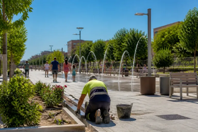 Coslada inaugura nuevos Juegos de Agua en Ciudad 70 para combatir el calor estival