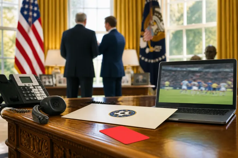 Trump reconoce haber pedido a la FIFA revisar la tarjeta roja a Balogun y contactar con Infantino