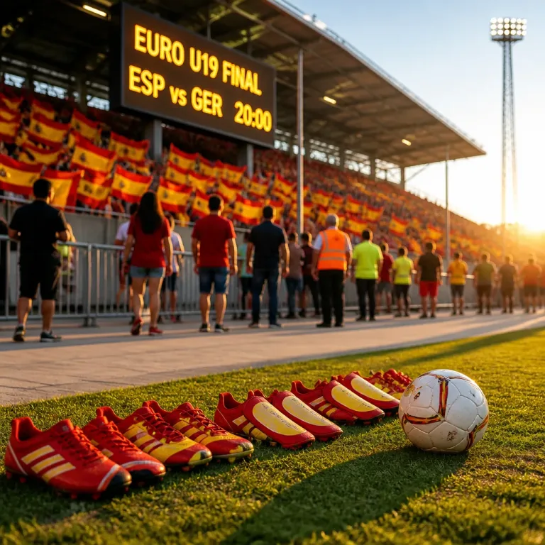 España busca ante Alemania el décimo título en la final del Europeo sub-19