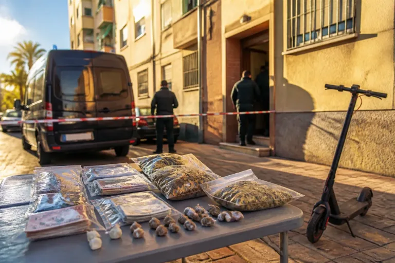 Desarticulado en Badajoz un punto de venta de droga en Pardaleras tras la 'operación Maya'