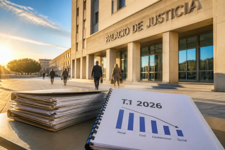 Descenso de nuevos asuntos judiciales en Huelva en el primer trimestre, según el CGPJ