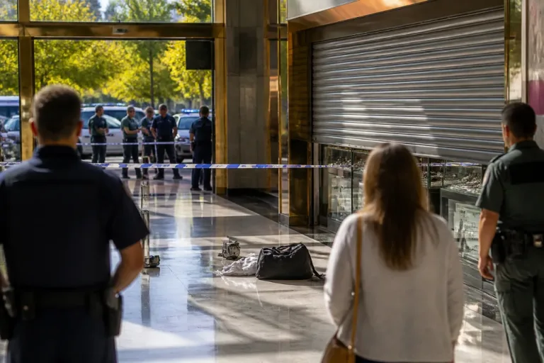 Detenida en Torrejón de Ardoz una banda cuando intentaba atracar una joyería
