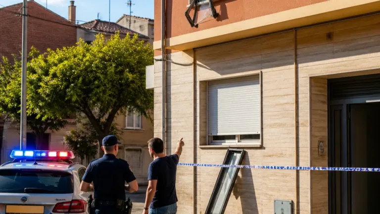 Detenido en Lleida un hombre tras trepar la fachada y acceder a un piso