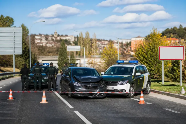 Detenido en Soria tras una persecución que terminó con un choque contra un coche de la Guardia Civil