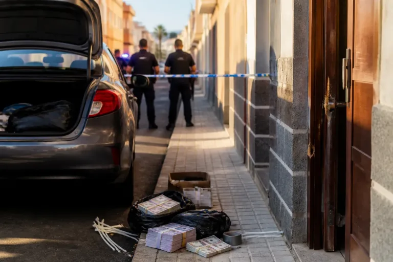 Detenido en Telde un hombre tras un violento robo y detención ilegal con más de 10.000€ sustraídos