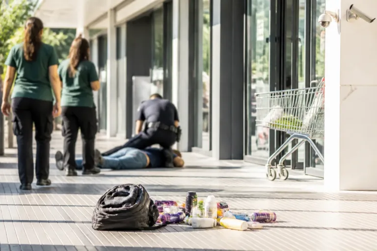 Detenido en Terrassa un hombre que atacó a dos trabajadoras al huir de un supermercado