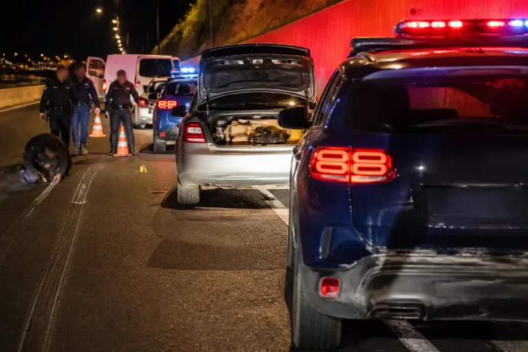 Detenidos cuatro hombres tras persecución que acabó con ocho kaláshnikov incautadas
