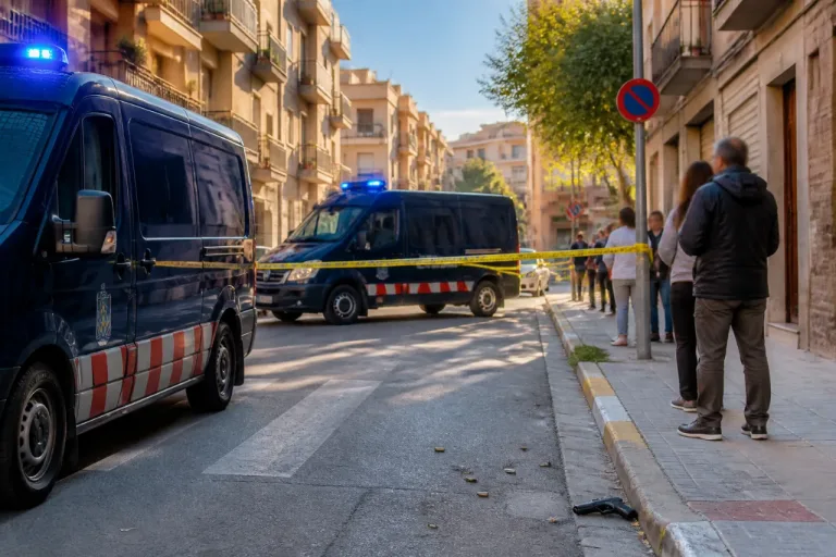 Detenidos en Reus un padre y su hijo tras amenazar a un vecino con una pistola de fogueo