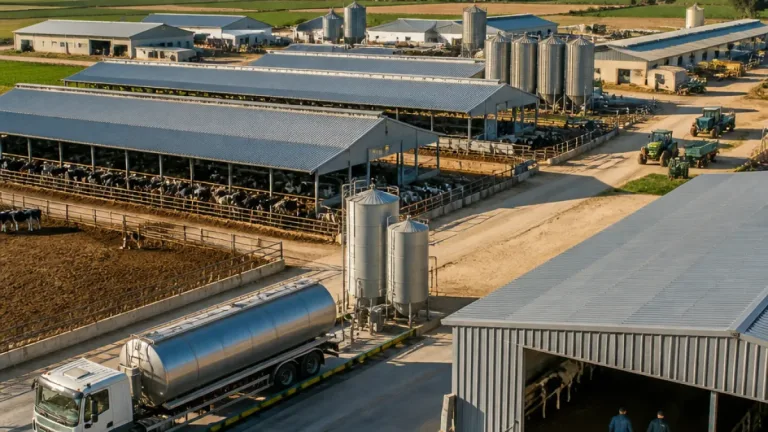 Dieciséis explotaciones concentran casi tres cuartas partes de la leche producida en Lleida