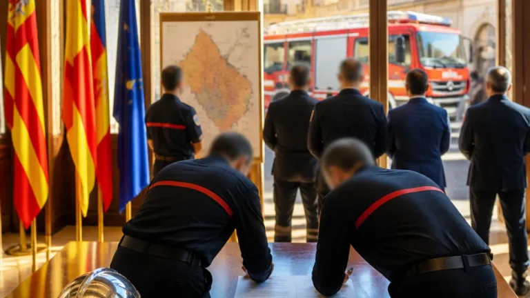 Diputación y Ayuntamiento de Castellón pactan protocolo para coordinar servicios de bomberos en zonas limítrofes