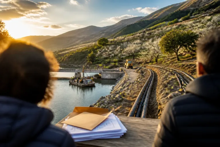 Diputación y Gobierno exigen a la Junta ejecutar la modernización de regadíos del Valle del Jerte