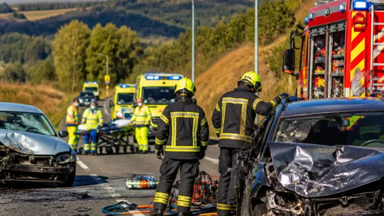 Dos heridos tras una colisión frontal en la N-110 a la altura de Prádena