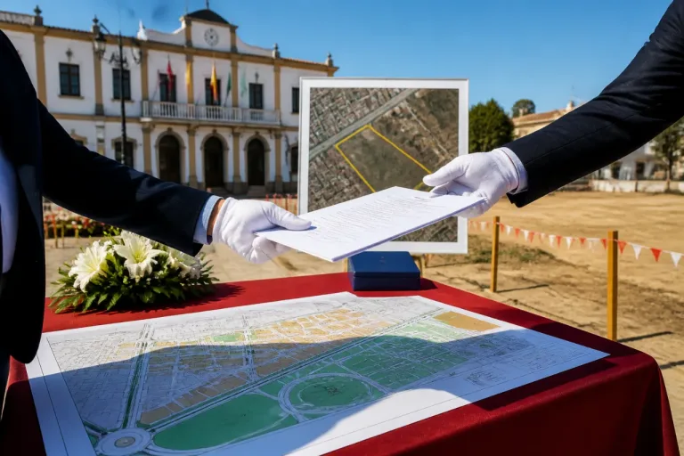 Dos Hermanas cede 27.355 m² en Entrenúcleos para un nuevo centro educativo y templo