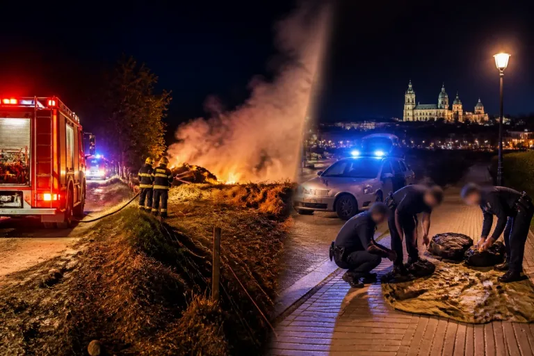 Dos incendios agrícolas y varias actuaciones policiales marcan la madrugada en Salamanca