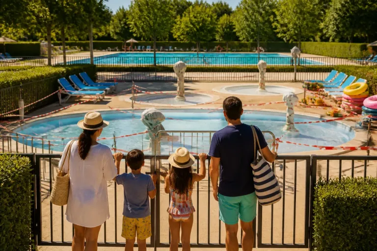 Dos piscinas infantiles de Soria cerradas dejan a los niños con una sola alternativa este verano