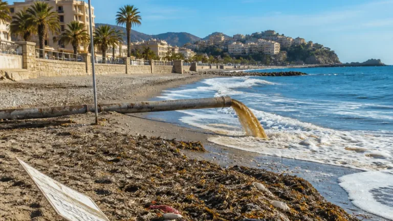 Ecologistas señalan con bandera negra dos playas de la costa granadina por contaminación y mala gestión