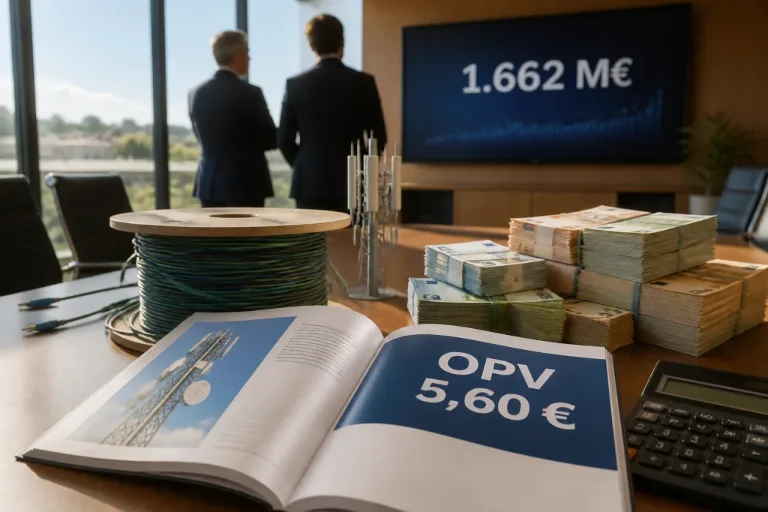 Digi fija en 5,60 € su OPV y plantea una capitalización aproximada de 1.662 millones