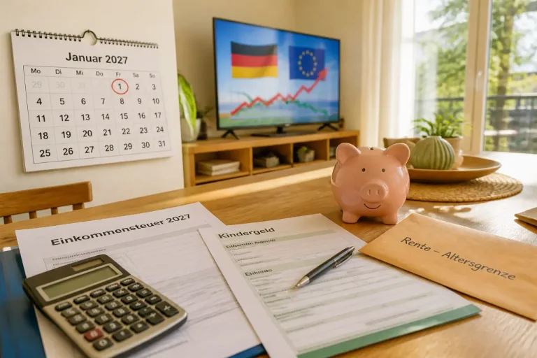 Alemania recorta IRPF a familias y eleva la carga a rentas altas: reforma fiscal y jubilación en 2027