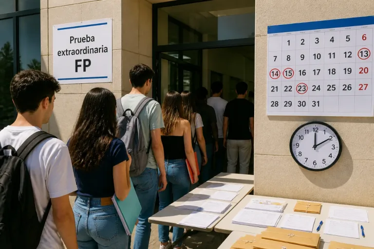 La Junta convoca una prueba extraordinaria para acceder a FP de grado superior el 23 de julio