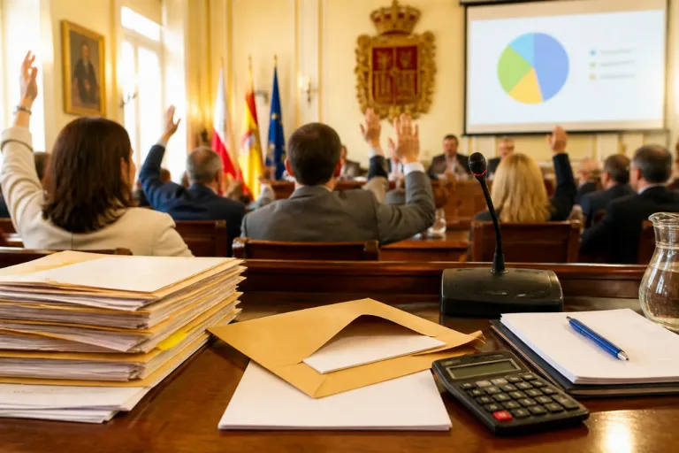 El Ayuntamiento de Palencia aprueba 2,09 millones para servicios, fiestas y promoción del eclipse