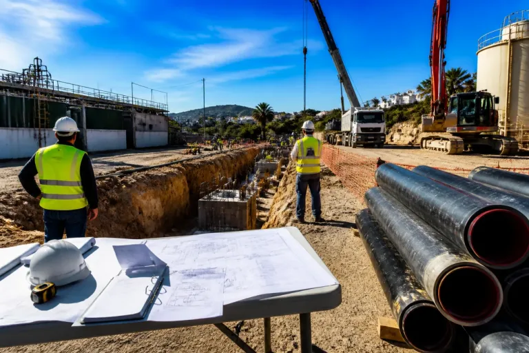 El BEI impulsa con financiación las obras hidráulicas que afectan a Mijas
