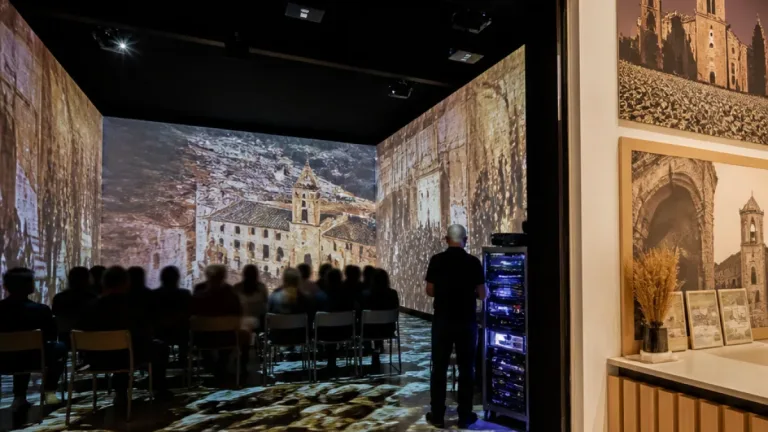 El Burgo de Osma estrena una sala inmersiva para conmemorar sus 925 años