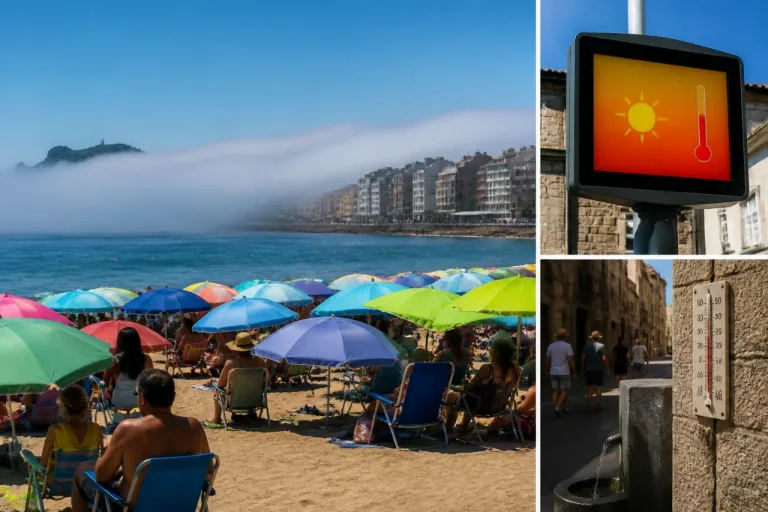 El calor extremo remite en Lugo tras máximas de más de 42 ºC y 46 municipios en alerta