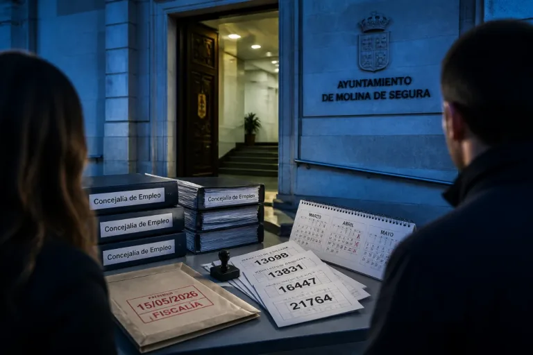 El «Caso Vermut» sacude al Ayuntamiento de Molina de Segura por la tardía remisión a Fiscalía