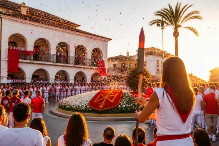 El chupinazo se celebra en Mijas: 36 años de tradición navarra en la Costa del Sol