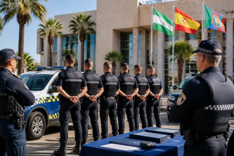 El Ejido incorpora siete agentes en prácticas y prepara la Unidad de Policía de Proximidad