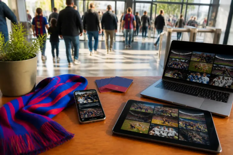 El FC Barcelona lanza 'Barça Play' en Barcelona para socios y aficionados