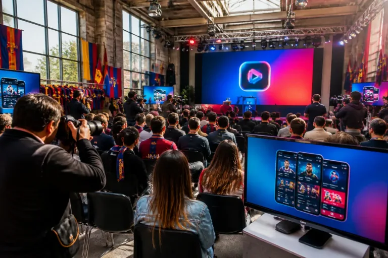 El FC Barcelona presenta en Barcelona 'Barça Play', su nueva plataforma audiovisual