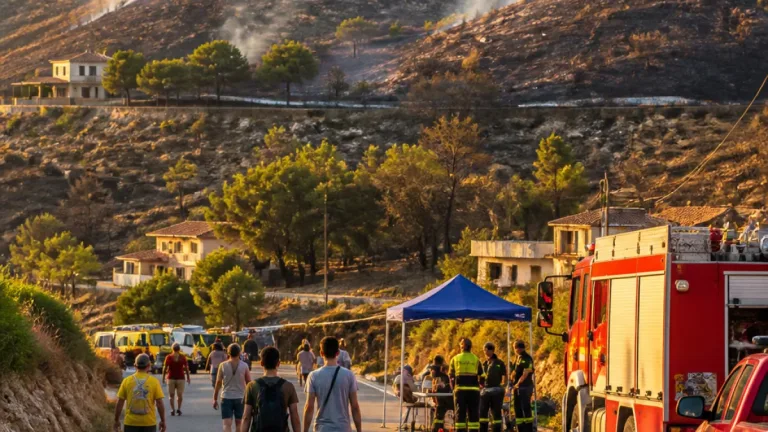 El fuego de la Sierra de las Moreras en Mazarrón, contenido; vecinos desalojados regresan a sus hogares