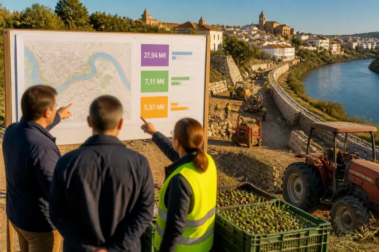 El Gobierno central invierte 27,94 millones en Montoro para empleo, agricultura y reconstrucción