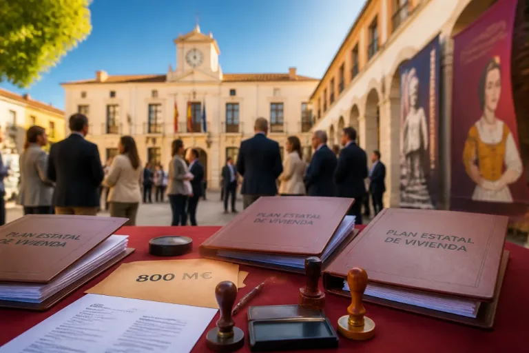 El Gobierno envía la documentación para liberar 800 millones del Plan Estatal de Vivienda tras visita a Almagro