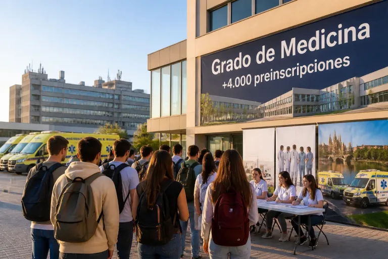 El Grado de Medicina impulsa la esperanza sanitaria en Burgos