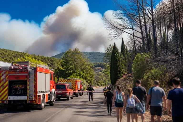 El incendio de Les Gavarres obliga a supervisar el regreso de vecinos y mantiene condicionado el acceso en Girona