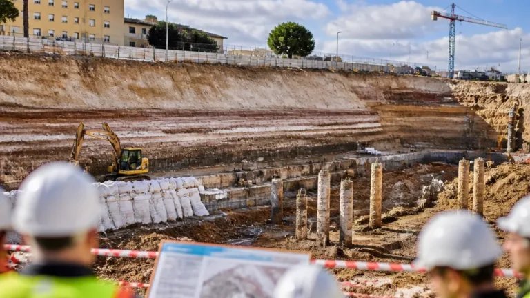 El nuevo aparcamiento de Puerta Córdoba se ubicará sobre una vaguada con restos de vertedero del siglo XIX