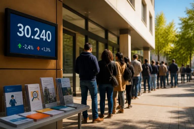 El paro baja ligeramente en Ciudad Real: 30.240 desempleados en junio