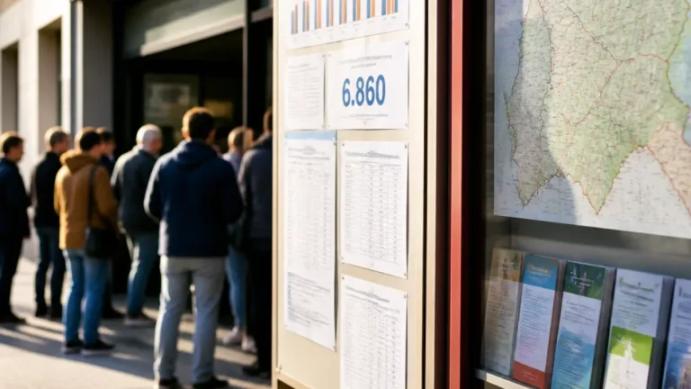 El paro sube en agosto en Huesca: 214 personas más y 6.860 desempleados en la provincia