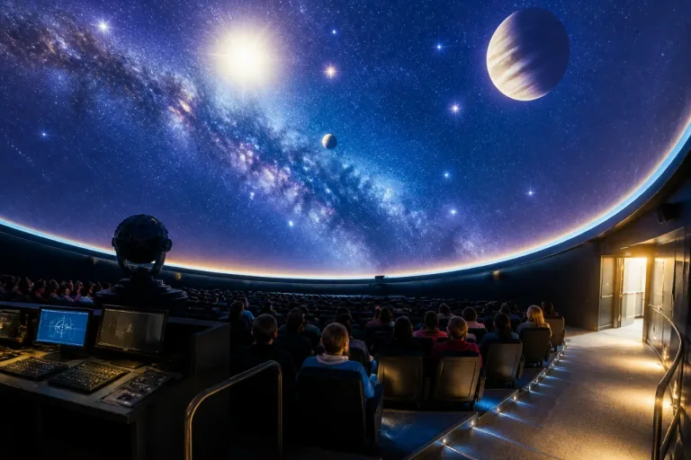 El planetario de Valladolid, 23 años enseñando el cielo desde una cúpula pionera