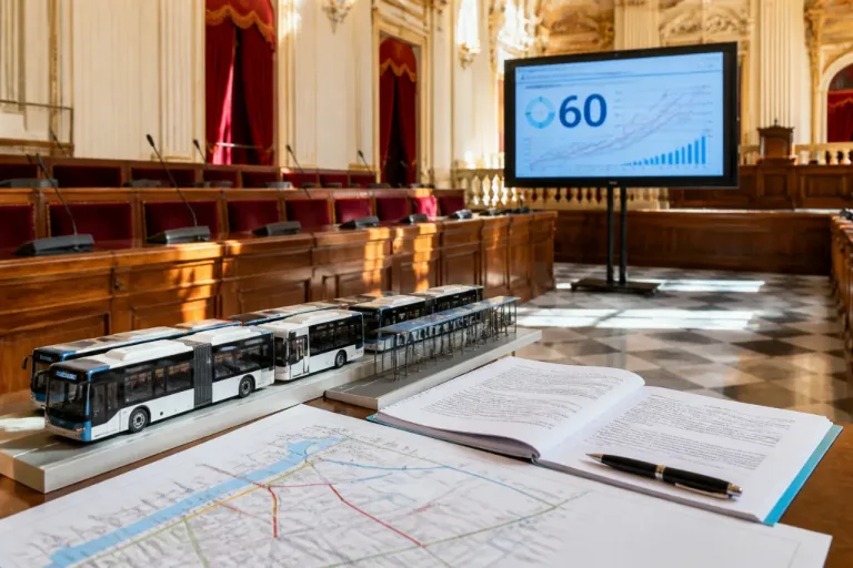 El pleno de julio inicia la renovación del servicio de autobuses con 60 vehículos y contrato de 12 años
